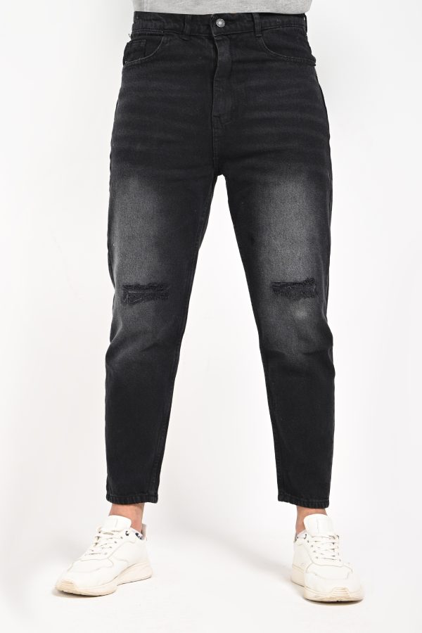 بنطلون جينز Boyfriend كاتنج رجالي  - Velaro