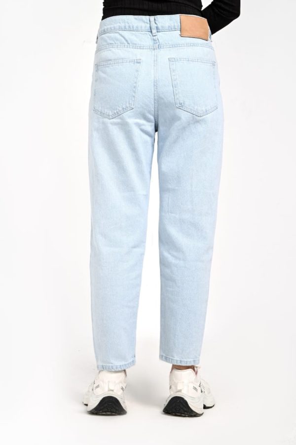 بنطلون جينز Boyfriend كاتنج حريمي - Velaro